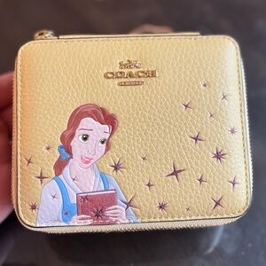 Coach x disney belle jewelry box